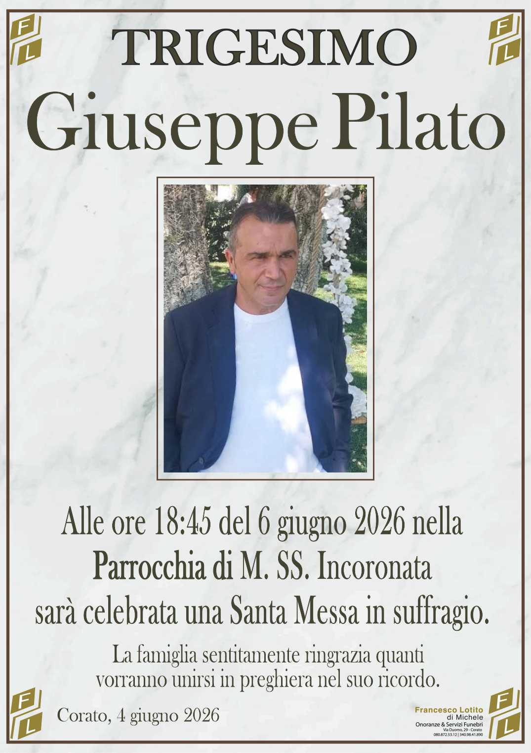 Trigesimo Giuseppe PILATO
