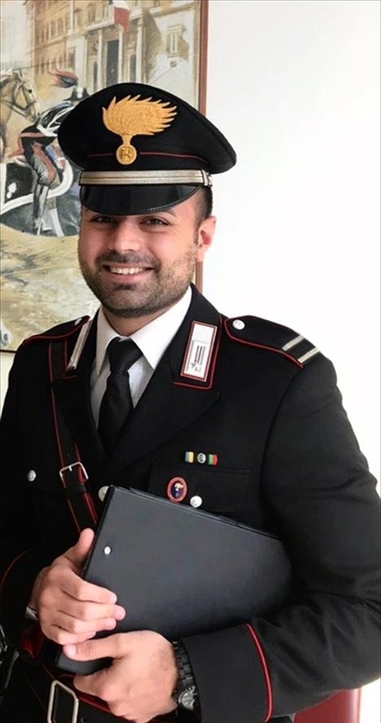 Necrologio di Domenico LAFIANDRA (Maresciallo dei Carabinieri)