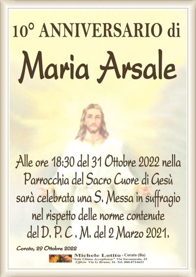 ARSALE MARIA